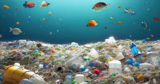 Micro Plastic Ocean Breakdown